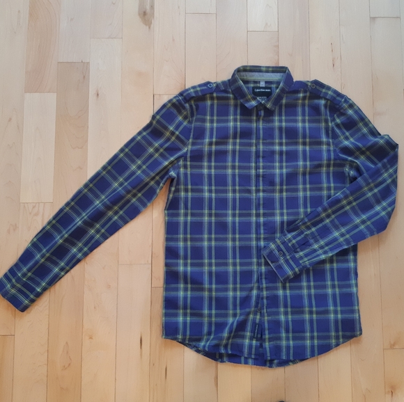 ⚡️Calvin Klein Jeans plaid shirt. 2 for $20 - Picture 1 of 4